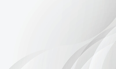 Abstract gray background with smooth curves and gradients for design purposes.