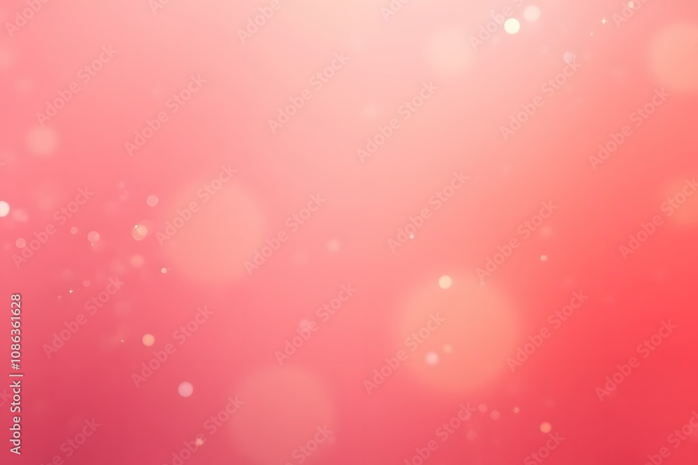 Poster soft pink abstract background with bokeh light effects