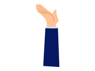 Hand Gestures Clip Art Illustration