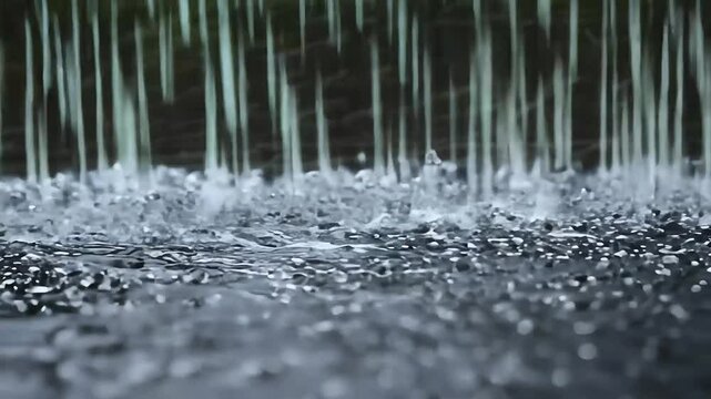 rainy day scenes transitions ather themed projects autumn background black blurred bubble clean closeup condensation cool dark dew drizzle dripped droplet element liquid loop looping nature overlay