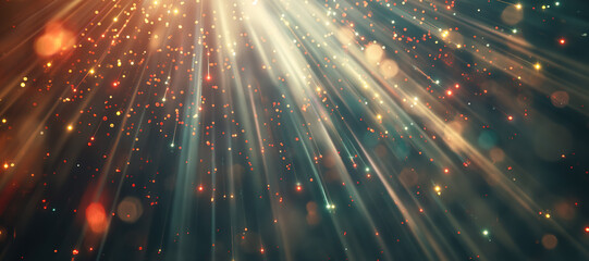 sparkling colorful festival lights background, party, celebration 135