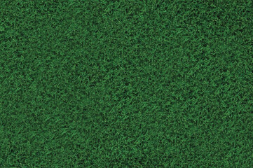 Artificial grass fake turf synthetic lawn field macro closeup, gentle shaded shadow area, green sports astroturf texture, natural horizontal textured background pattern, large detailed copy space