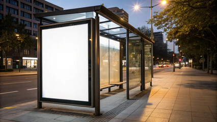 Obraz premium Blank Billboard Mockup – Showcase Your Design Creatively