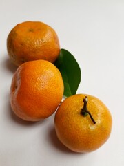 Fresh oranges, fruit arrangement