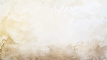 Abstract horizontal watercolor background. Hand drawn vector texture. Brush stroked painting pastel color watercolour