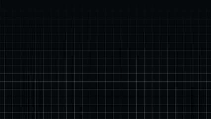 Grid Line Square Pattern Black Background 