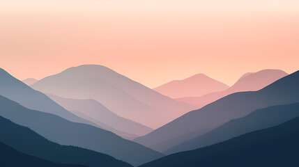 Obraz premium Minimalist background featuring subtle gradients from light to dark tones 
