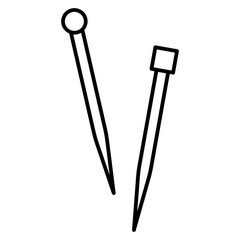 Needle Line Icon