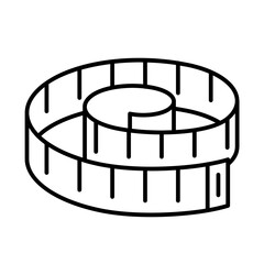 Tape Measures Line Icon