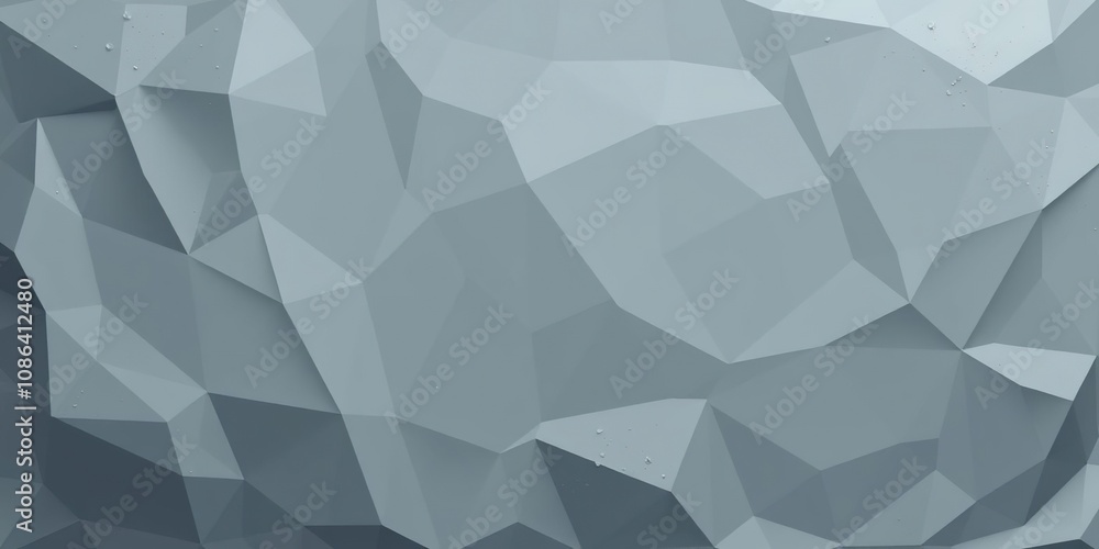 Poster irregular polygonal shapes with layered depth and textured surfaces, geometric patterns, irregular f