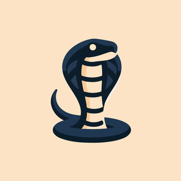 vector image of a cobra snake logo