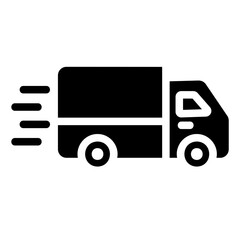 delivery truck Solid icon