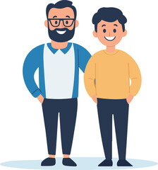 Smiling Friends Illustration