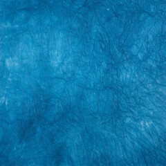 青い和紙染め模様