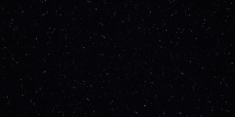 A vast expanse of inky blackness with a multitude of twinkling stars scattered across the sky like diamonds on velvet, twinkling lights, night