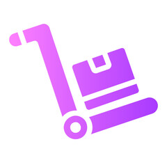 trolley Gradient icon