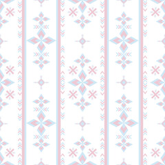 Ancient echoes Aztec geometric seamless patterns southwest Navajo Native American tribal ethnic colorful for textile printing, Navajo tribal vector seamless pattern. Native American ornament. 