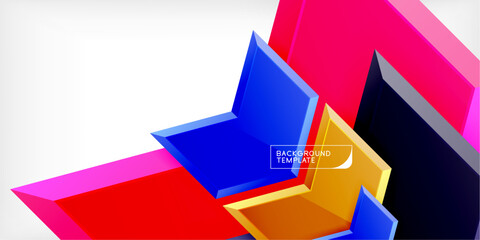 Arrow technology and business concept background. Vector Illustration For Wallpaper, Banner, Background, Card, Book Illustration, landing page