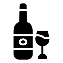 wine Solid icon