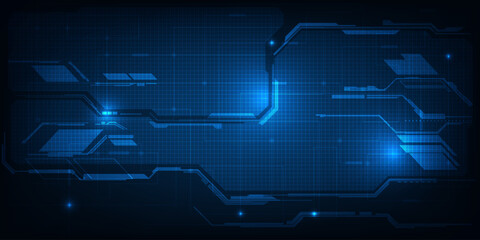 Futuristic frame,screen,panels,border and windows for head up display or dashboard control and technology background.Future sci fi tech style design concepts.Vector illustrations.