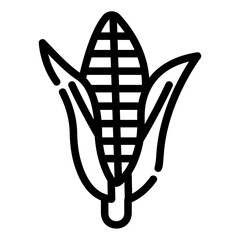 corn Line Icon