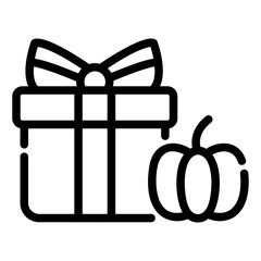 gift Line Icon