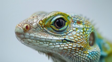 Obraz premium 8K Lizard Close-Up with Creative Style and Stunning Details
