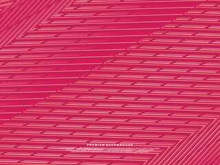 High contrast shiny gradient pink stripes background. Pink background with modern pattern. Abstract technology graphic banner design. Vector corporate background.