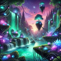 Obraz premium Fantasy Landscapes