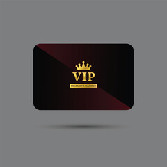 VIP exclusive member cade vector illustrations 
