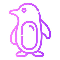 penguin Gradient icon