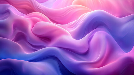 Fototapeta premium Soothing Waves of Color, Abstract Artistic Background