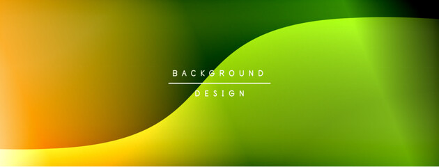 Bright rainbow style color gradient with curve round shape line background. Vector Illustration For Wallpaper, Banner, Illustration, landing page