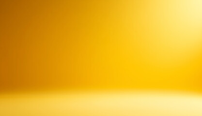 empty yellow studio background