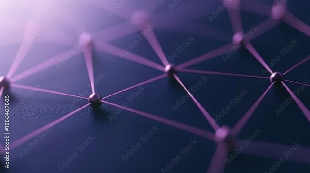 Poster network connection abstract digital technology background