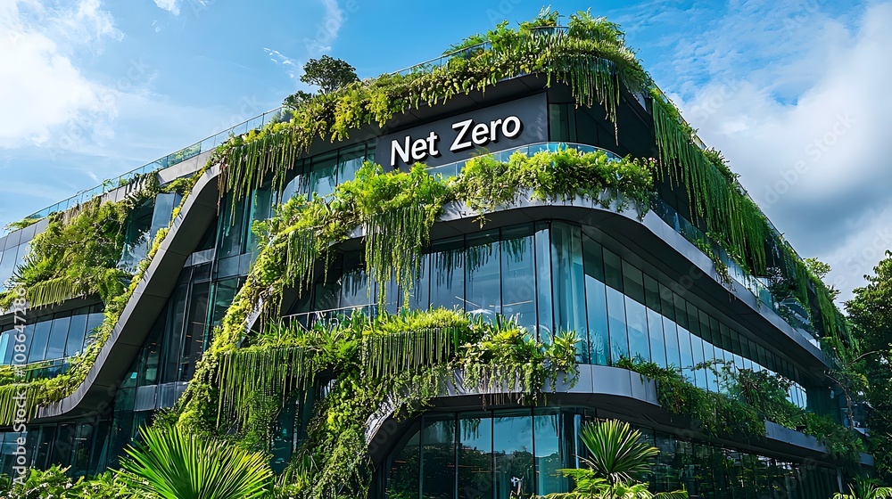 Poster sustainable architecture urban environment building design eco-friendly innovation modern viewpoint 