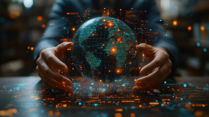 Virtual Graphic Presentation in Global Business Technology