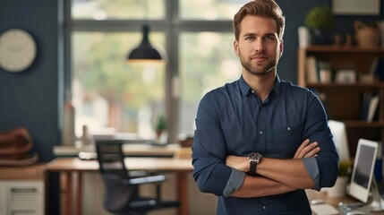 Fototapeta premium Empowering Office Managers: Building Confidence
