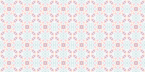 Fototapeta premium Seamless abstract pattern. The texture is abstract. Abstract endless symmetrical background