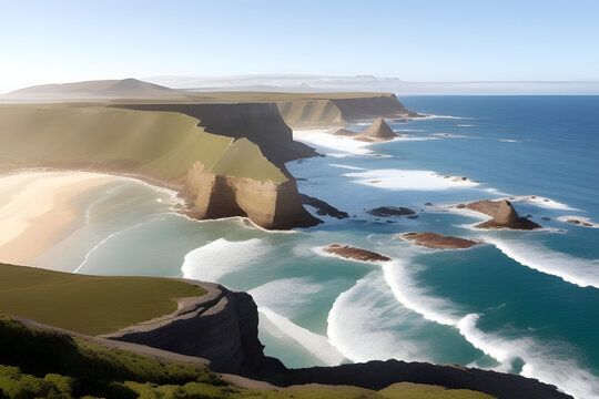 Robberg Peninsula, a dramatic headland jutting out into the Indian Ocean It is a testament to the power of time and nature. This stunning landscape is carved by the traces of ancient geological forces