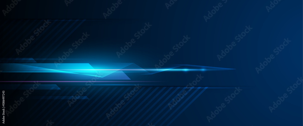 Aufkleber vector abstract, science, futuristic, energy technology concept for wallpaper background. digital im