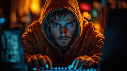 Data Breach Cybersecurity Concept - Identity Theft and Database Hacks