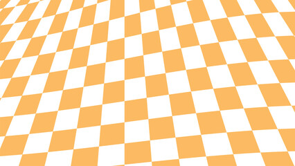 Retro Background Groovy Distorted Checked Pattern