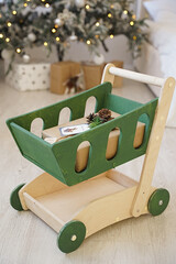 wooden toy train