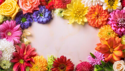 Obraz premium 花の背景画像