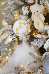 Obraz premium christmas tree decorations