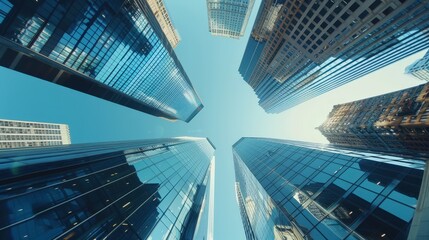 Skyscrapers Reaching for the Sky