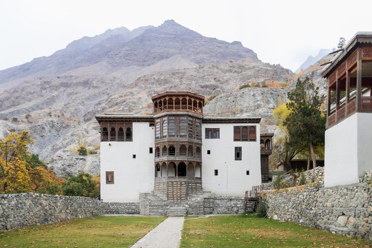Khaplu Palace is an old fort and palace located in Khaplu city in Gilgit-Baltistan, Pakistan. The royal heritage and a significant tourist attraction; beautiful in autumn.