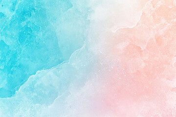 abstract pastel blue pink gradient background with glitter