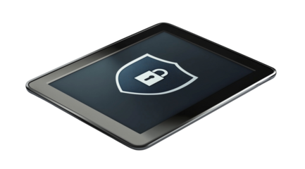 PNG, Cyber ​​Security Awareness Month, isolated on white background, generated using Generative AI technology.